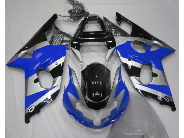 00-02 Style Bleu Argent OEM GSXR 1000 Carénage 00-02 Style Bleu Argent OEM GSXR 1000 Carénage