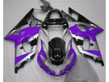 00-02 Style Violet Argent OEM GSXR 1000 Carénage