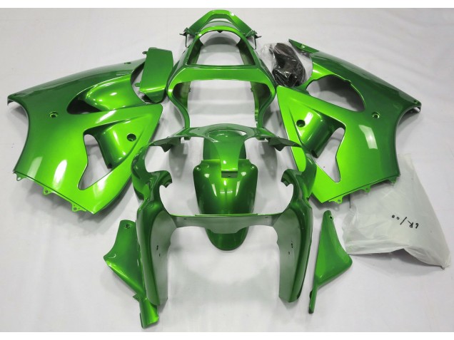 00-02 Vert Métallisé ZX6R Carénage