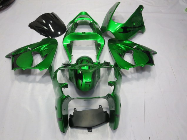 00-02 Vert ZX6R Carénage
