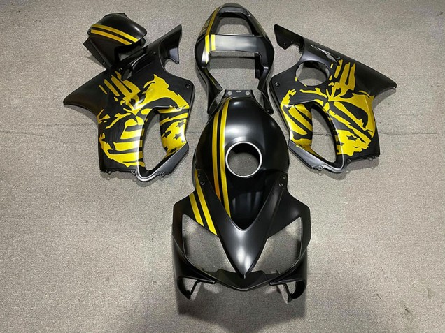 01-03 Crane Noir Mat & Doré CBR600 F4i Carénage