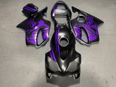 01-03 Crane Noir Mat & Violet CBR600 F4i Carénage