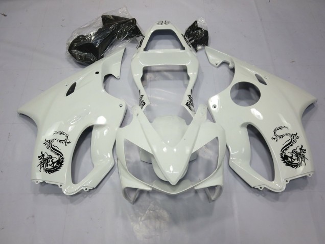 01-03 Dragon Blanc CBR600 F4i Carénage 01-03 Dragon Blanc CBR600 F4i Carénage