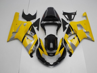 01-03 Jaune & Noir GSXR 600-750 Carénage