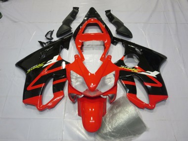 01-03 Noir Brillant & Rouge CBR600 F4i Carénage