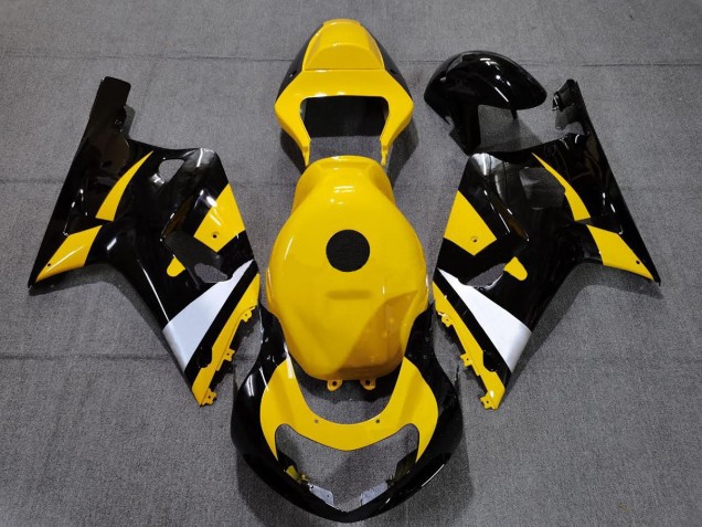 01-03 Noir & Jaune GSXR 600-750 Carénage 01-03 Noir & Jaune GSXR 600-750 Carénage