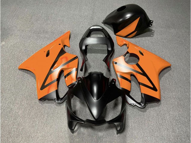 01-03 Noir Mat & Orange CBR600 F4i Carénage 01-03 Noir Mat & Orange CBR600 F4i Carénage
