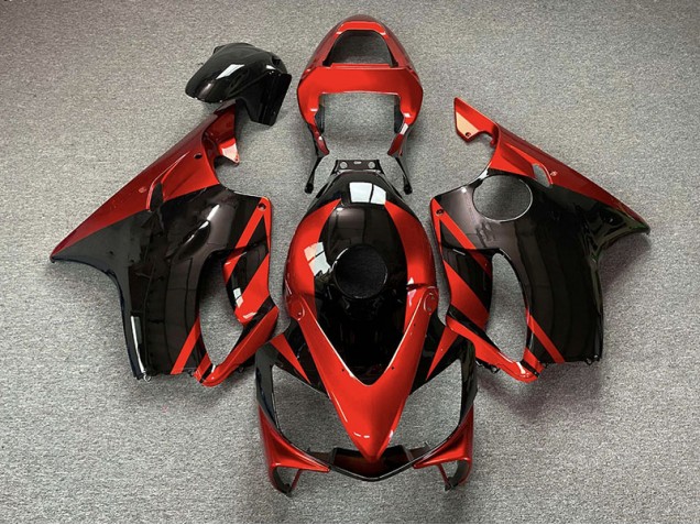 01-03 Rouge Brillant & Noir CBR600 F4i Carénage