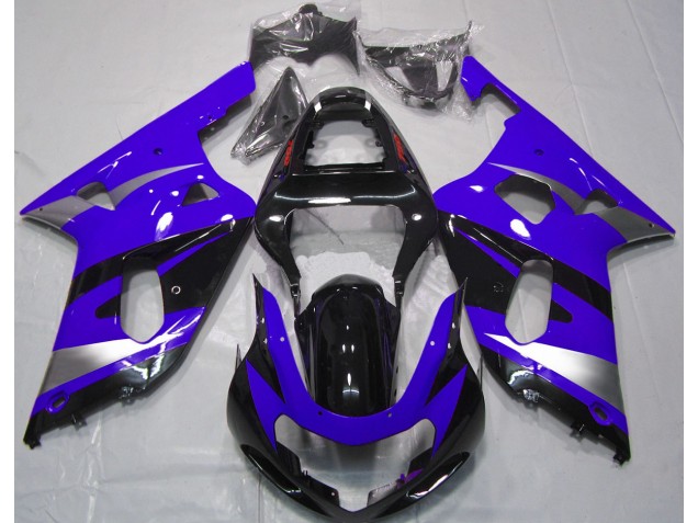 01-03 Style Bleu OEM GSXR 600-750 Carénage 01-03 Style Bleu OEM GSXR 600-750 Carénage