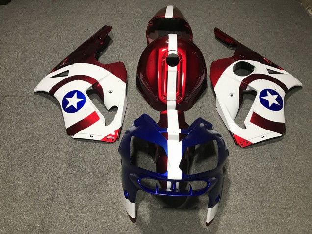 02-05 Capitaine Amérique ZX12R Carénage 02-05 Capitaine Amérique ZX12R Carénage