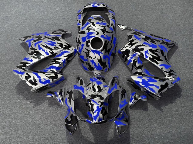 02-12 Bleu Camouflage VFR800 Carénage