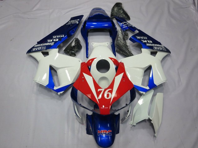03-04 76 Blanc & Rouge CBR600RR Carénage 03-04 76 Blanc & Rouge CBR600RR Carénage