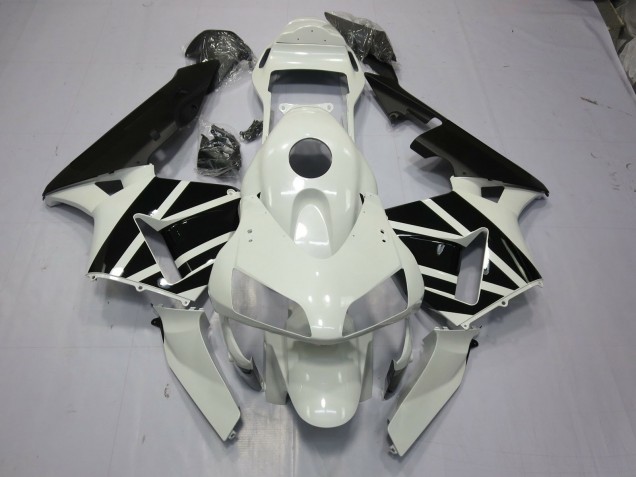 03-04 Blanc & Noir OEM CBR600RR Carénage 03-04 Blanc & Noir OEM CBR600RR Carénage