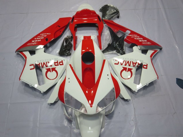 03-04 Blanc & Rouge Pramac CBR600RR Carénage
