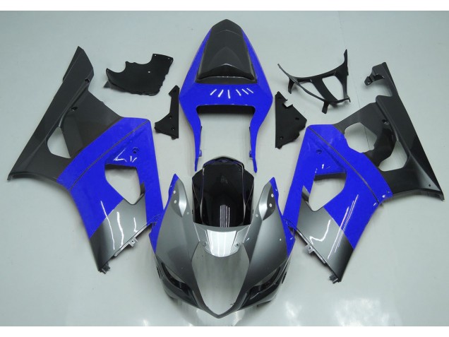 03-04 Bleu Argent & Noir GSXR 1000 Carénage 03-04 Bleu Argent & Noir GSXR 1000 Carénage
