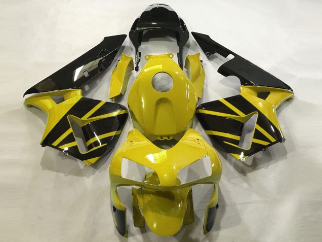03-04 Jaune Moutarde & Noir Brillant CBR600RR Carénage