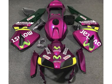 03-04 Rose Vif Movistar CBR600RR Carénage