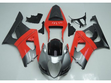 03-04 Rouge Argent & Noir GSXR 1000 Carénage