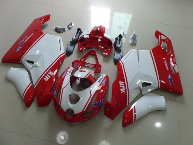 03-04 Rouge & Blanc Ducati 749 999 Carénage 03-04 Rouge & Blanc Ducati 749 999 Carénage
