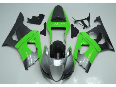 03-04 Vert Argent & Noir GSXR 1000 Carénage