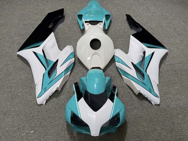 04-05 Blanc Cyan & Noir Brillant CBR1000RR Carénage