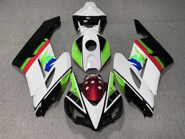 04-05 Drapeau Vert & Rouge CBR1000RR Carénage