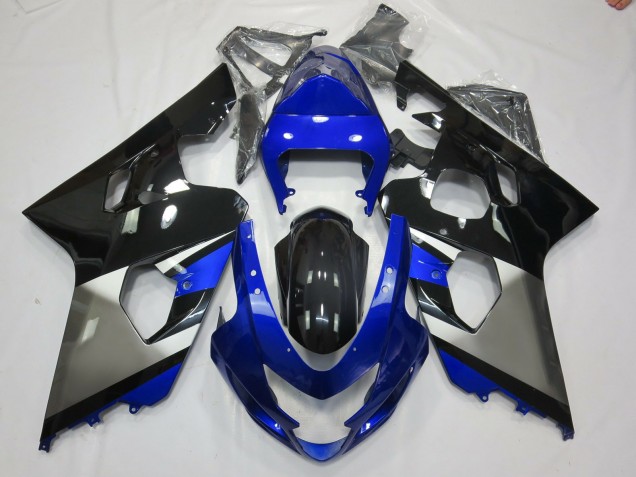 04-05 Gris Bleu & Noir GSXR 600-750 Carénage 04-05 Gris Bleu & Noir GSXR 600-750 Carénage