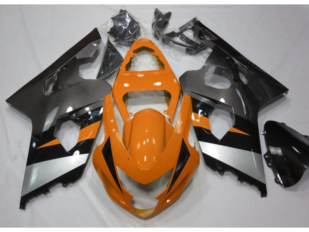 04-05 Orange & Argent GSXR 600-750 Carénage 04-05 Orange & Argent GSXR 600-750 Carénage