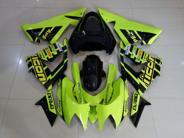 04-05 Personalizzato Alta Visibilità Giallo ZX10R Carénage