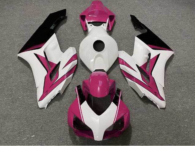 04-05 Rose Blanc & Noir Brillant CBR1000RR Carénage