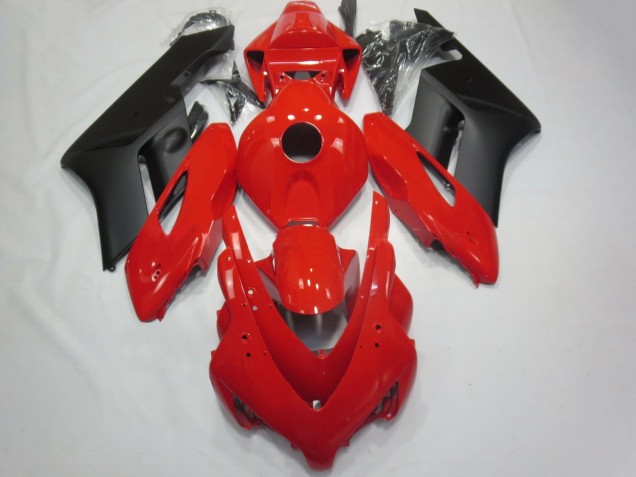 04-05 Rouge Brillant & Noir Mat CBR1000RR Carénage 04-05 Rouge Brillant & Noir Mat CBR1000RR Carénage