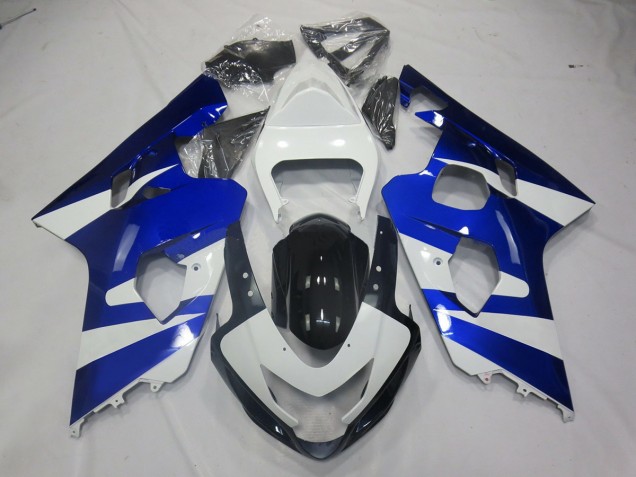 04-05 Style Bleu Blanc OEM GSXR 600-750 Carénage 04-05 Style Bleu Blanc OEM GSXR 600-750 Carénage