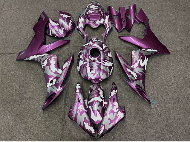 04-06 Magenta Foncé Camouflage R1 Carénage