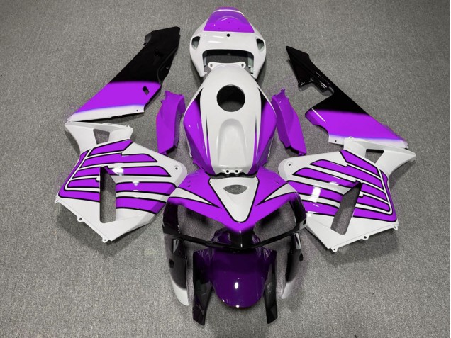 05-06 Ailes Violettes & Blanches CBR600RR Carénage