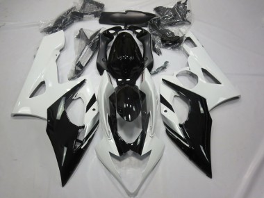 05-06 Blanc Noir & Argent GSXR 1000 Carénage