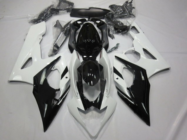 05-06 Blanc Noir & Argent GSXR 1000 Carénage