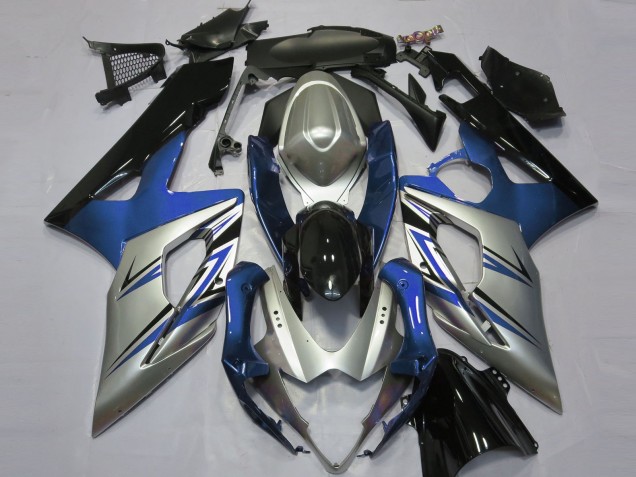 05-06 Bleu Argent & Noir GSXR 1000 Carénage 05-06 Bleu Argent & Noir GSXR 1000 Carénage
