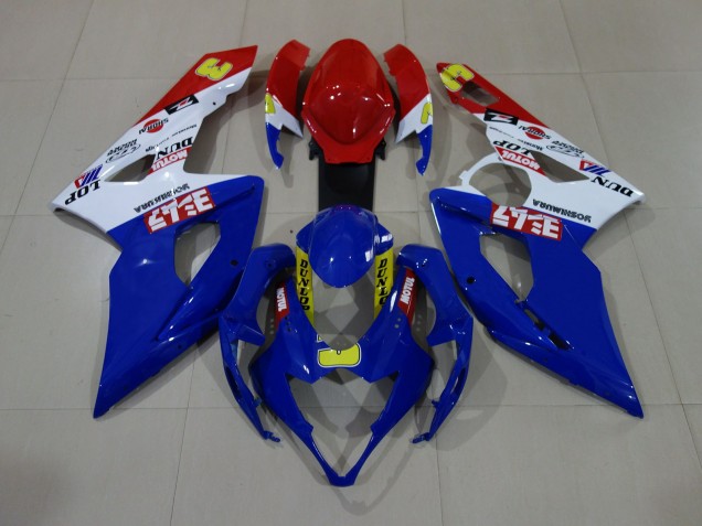 05-06 Bleu Brillant / Blanc / Rouge GSXR 1000 Carénage 05-06 Bleu Brillant / Blanc / Rouge GSXR 1000 Carénage