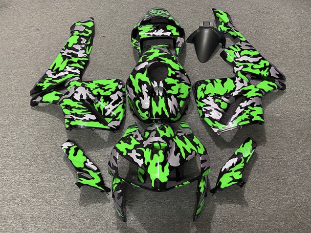 05-06 Camouflage & Vert CBR600RR Carénage