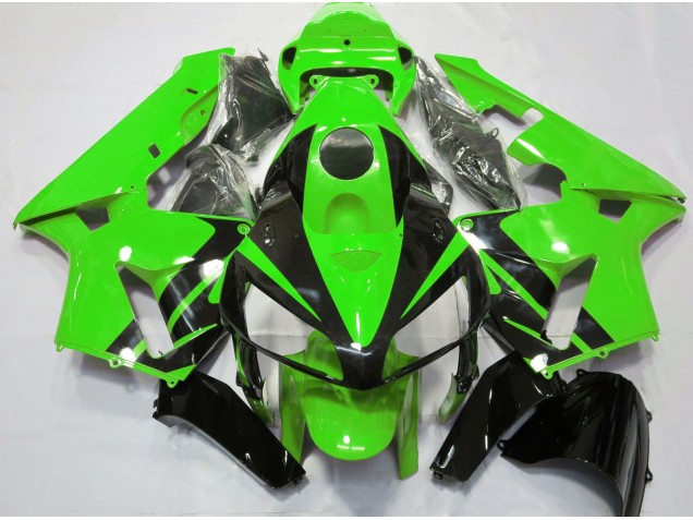 05-06 Design Vert & Noir Brillant CBR600RR Carénage