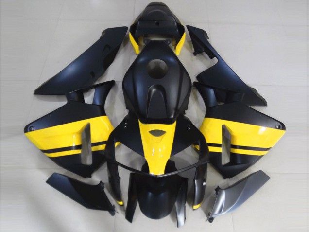 05-06 Noir Mat & Jaune Brillant CBR600RR Carénage
