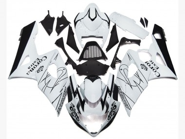 05-06 OEM Style Blanc Corona GSXR 1000 Carénage