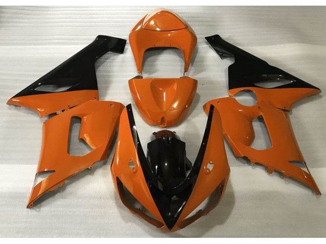 05-06 Orange Brillant & Noir ZX6R Carénage