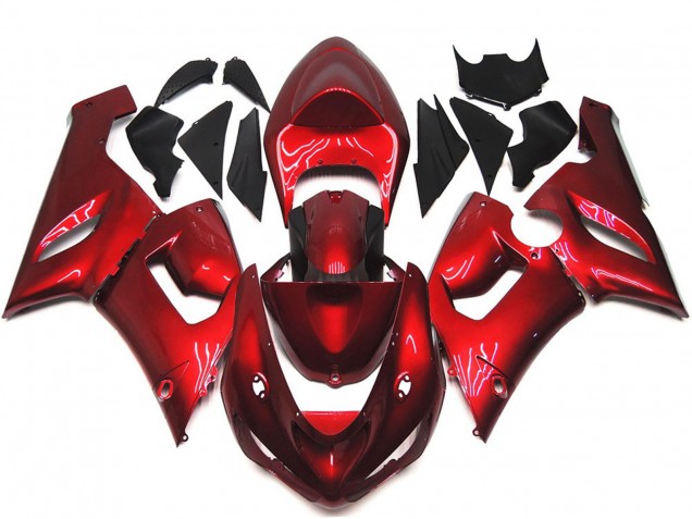 05-06 Rouge Marron ZX6R Carénage