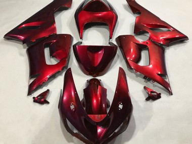 05-06 Rouge Métallisé ZX6R Carénage