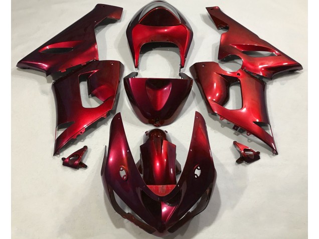 05-06 Rouge Métallisé ZX6R Carénage 05-06 Rouge Métallisé ZX6R Carénage