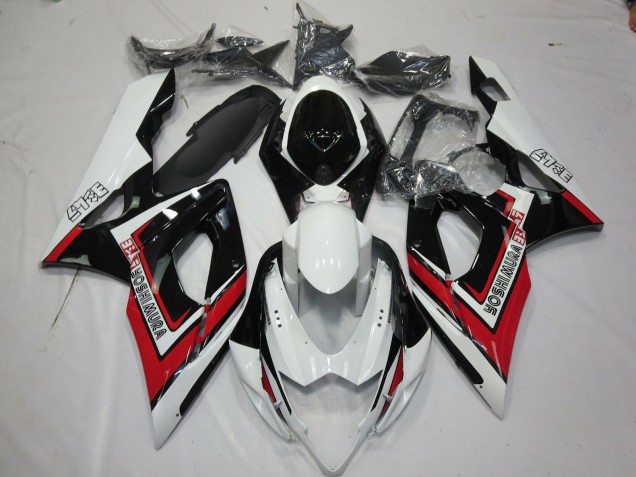 05-06 Rouge Noir & Blanc GSXR 1000 Carénage 05-06 Rouge Noir & Blanc GSXR 1000 Carénage