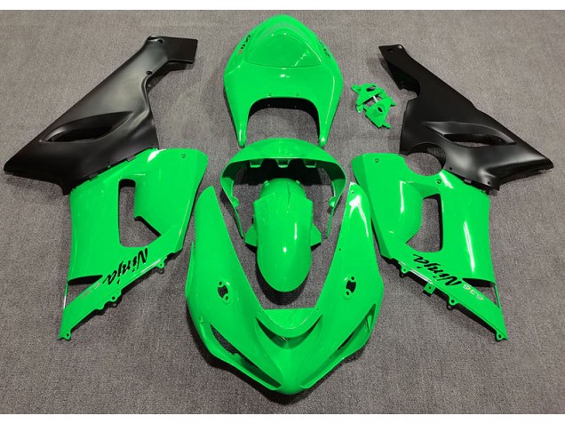 05-06 Vert Brillant ZX6R Carénage 05-06 Vert Brillant ZX6R Carénage