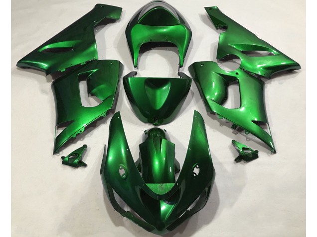 05-06 Vert Métallisé ZX6R Carénage