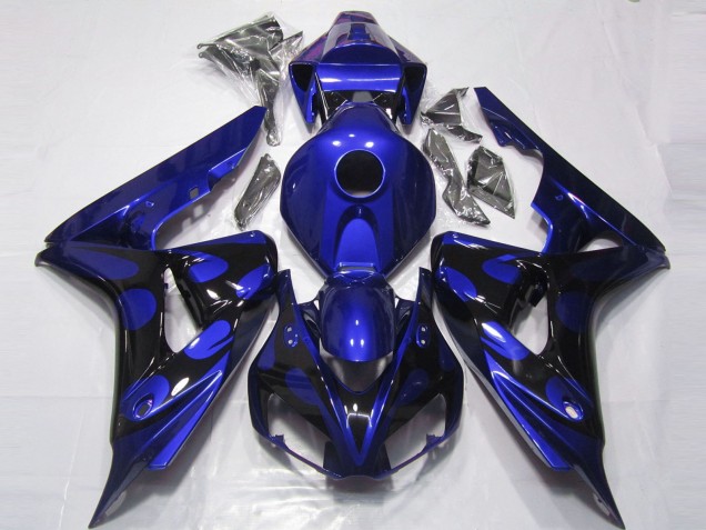 06-07 Bleu Brillant & Noir CBR1000RR Carénage